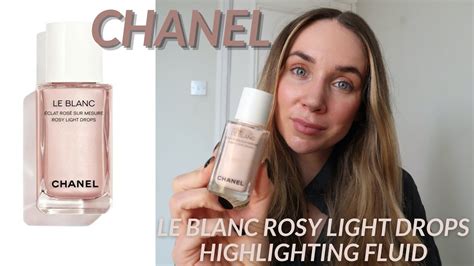 chanel highlighting fluid dupe|Chanel Rosy Light Drops Le Blanc Highlighting Fluid Dupes.